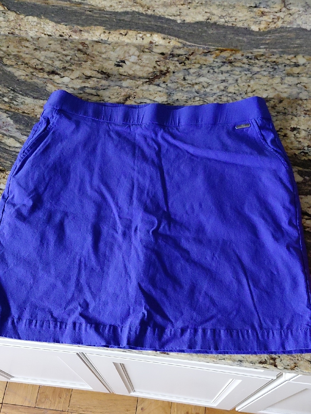 Bright Blue Skort with Side Pockets